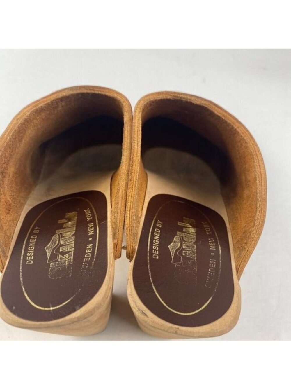 Designed by Skandals sandals women’s brown Leather size 36 shoes used - Picture 12 of 14